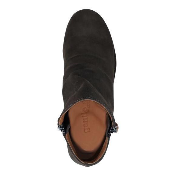 Gentle Souls Women's Emma 2 Zip Booties Brown Size 8 M - Picture 3 of 4